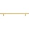Elements 256 mm Center-to-Center Brushed Gold Naples Cabinet Bar Pull 336BG - alternate 5